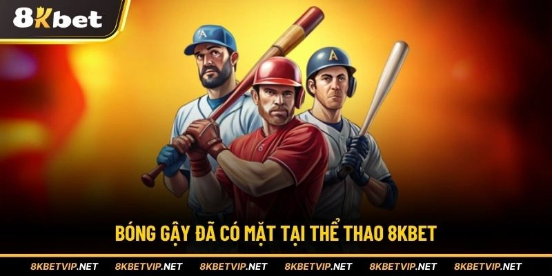Bóng gậy đã có mặt tại thể thao 8KBET
